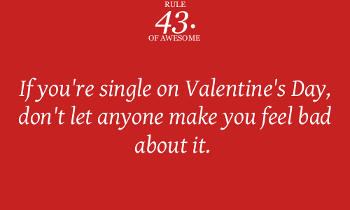single valentine quotes